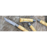 Набор в деревянной коробке из 6 ножей OPINEL №7 NATURE, нержавеющая сталь, рукоять самшит, гравировка 001555